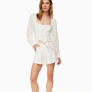 Wilfred paperbag shorts in light birch